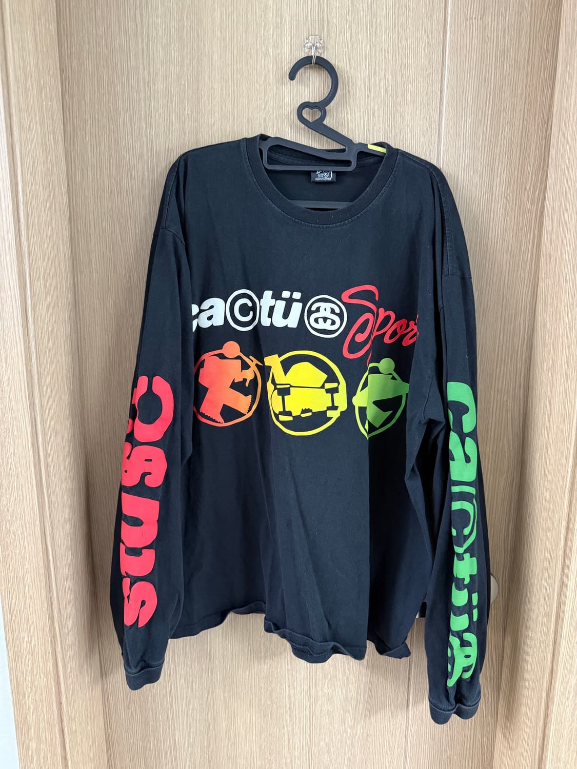 (XL)스투시 CPFM 스포츠 엠보싱 긴팔 상품이미지1