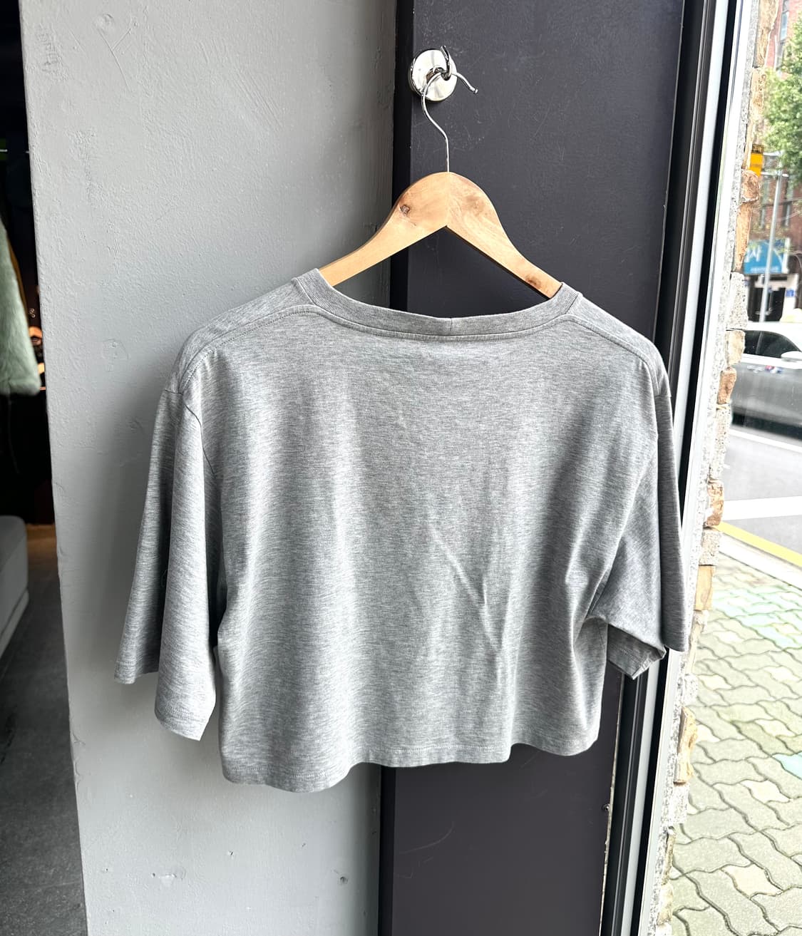 S/ 셀린느 프론트로고 크롭 반팔 상품이미지7