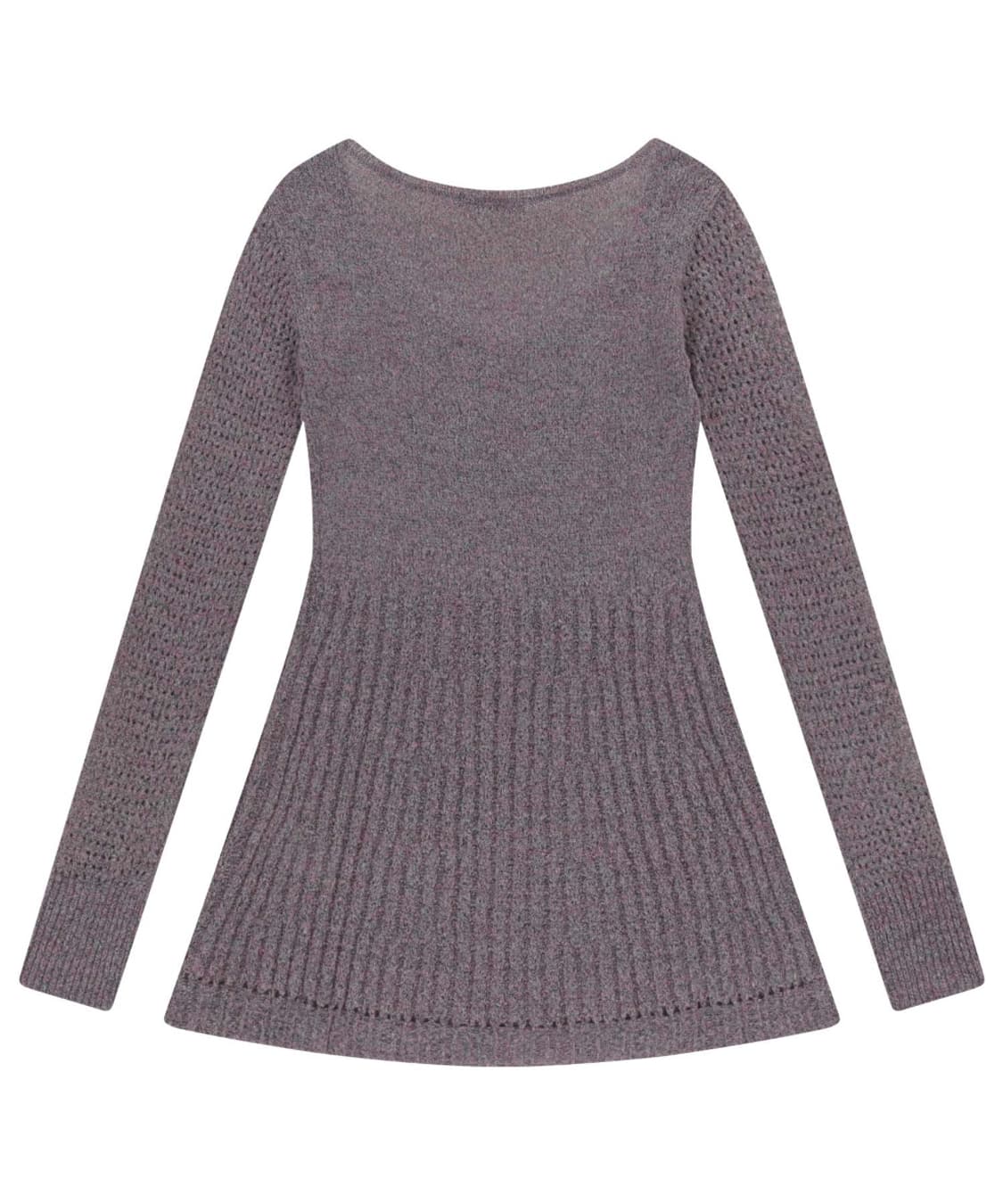 코이세이오 소프트 벨 니트 퍼플 coyseio soft bell knit 상품이미지2