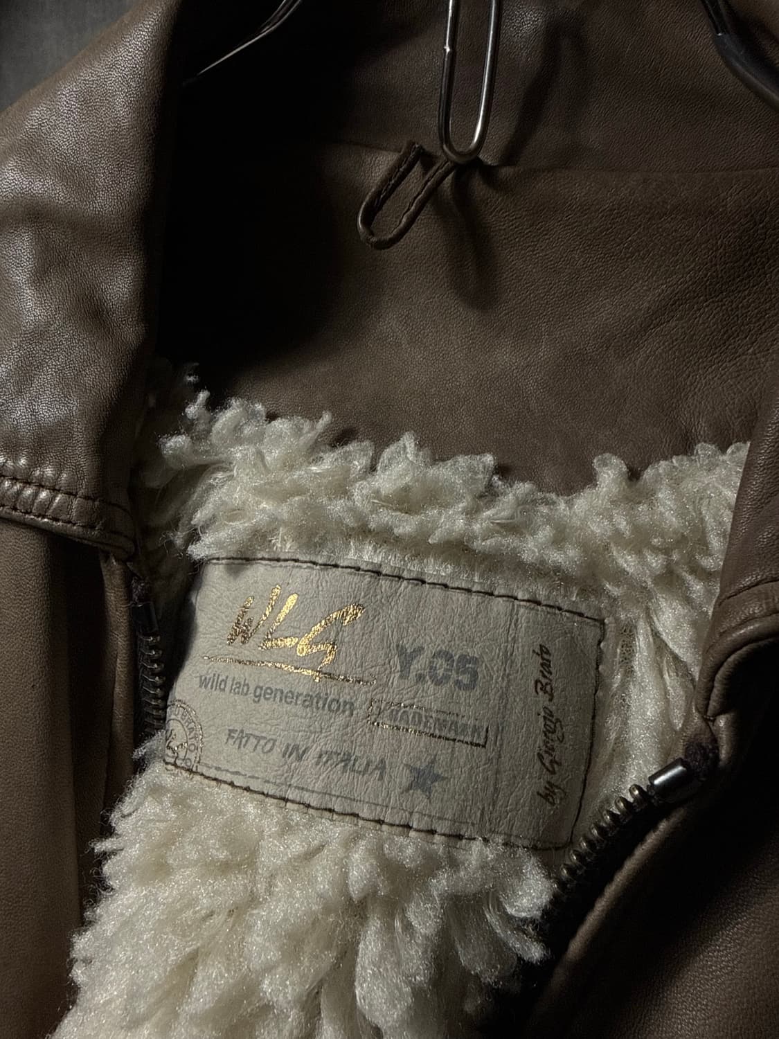 Giorgio Brato x WLG Leather Jacket   상품이미지5