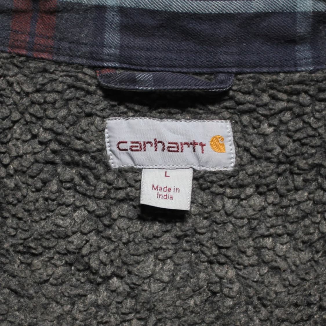 Carhartt 칼하트 셰르파 안감 플란넬 자켓  상품이미지6