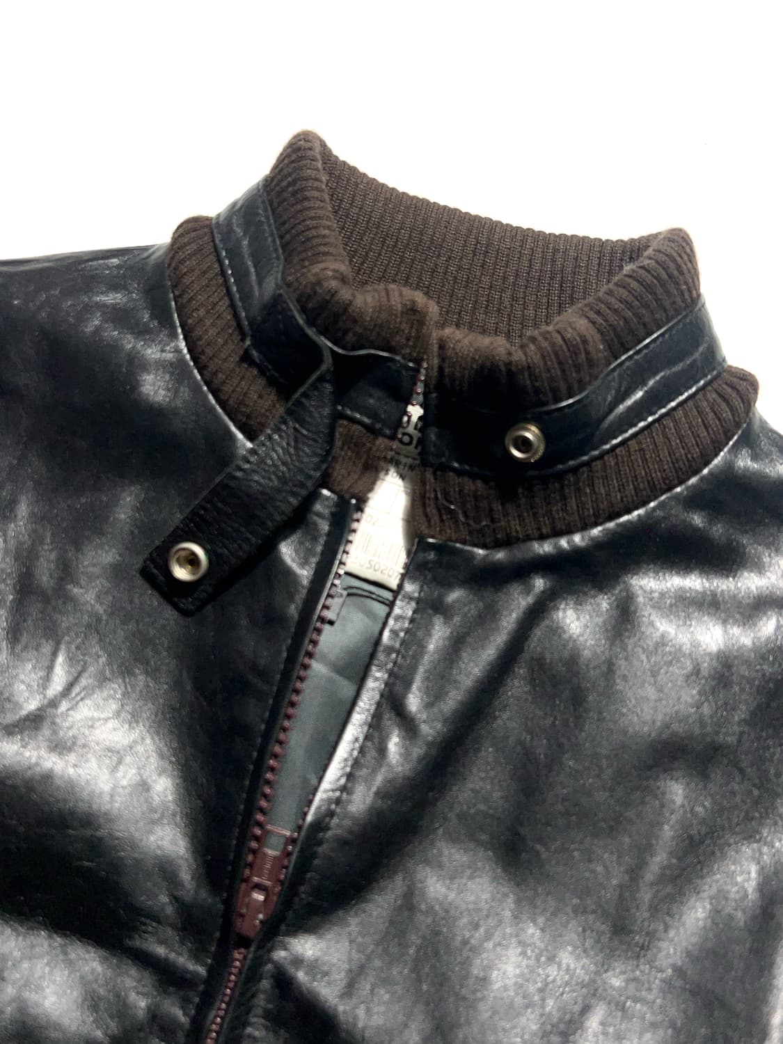 Katharin Hamnett Leather Jacket 상품이미지3