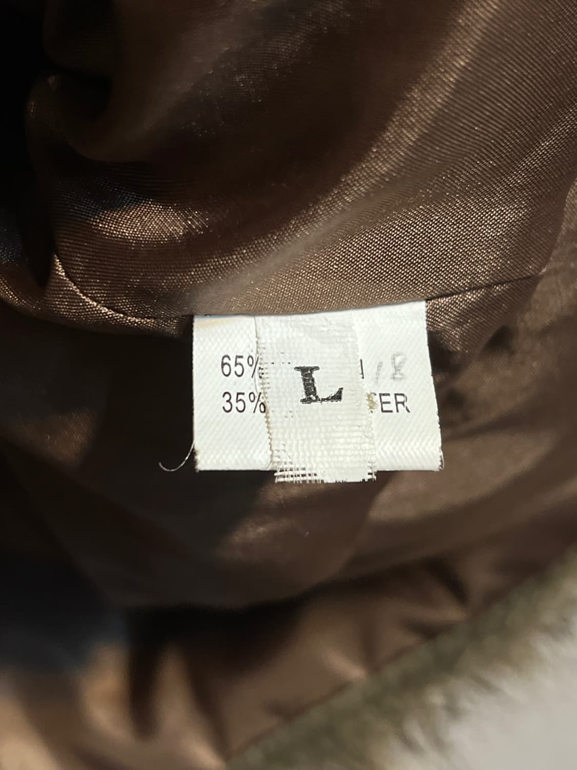 유즈드 레오파드 퍼 베스트 상품이미지5