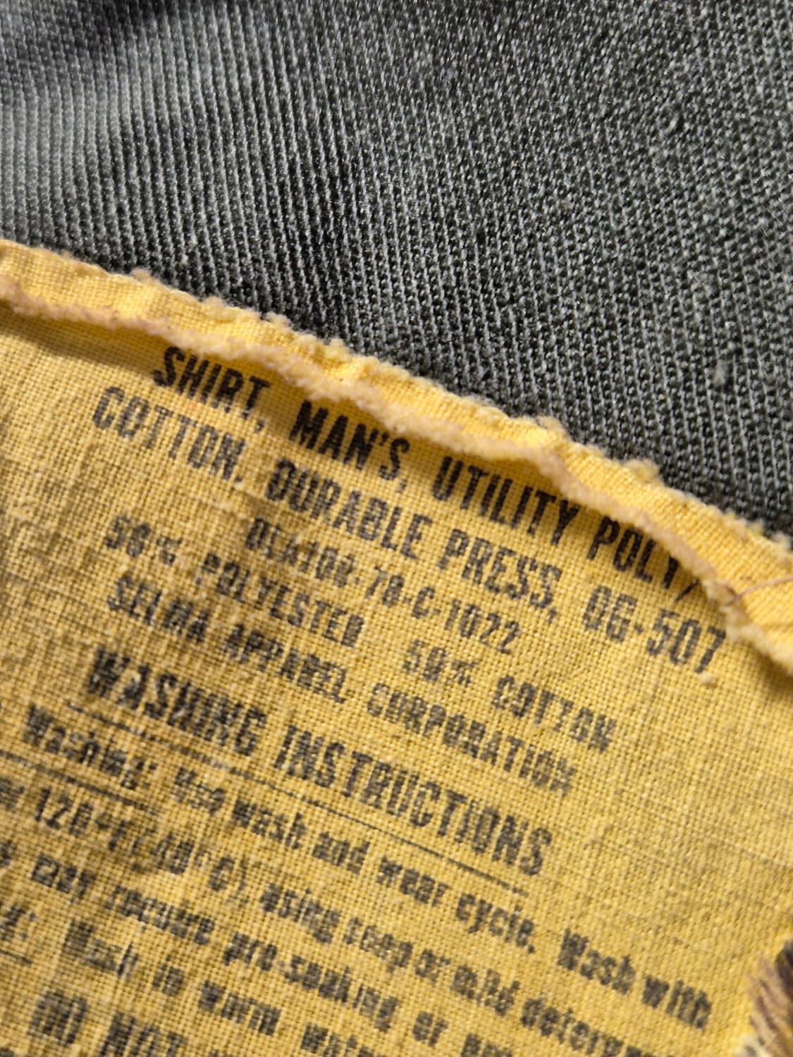 70s OG-507  미군 셔츠 상품이미지6