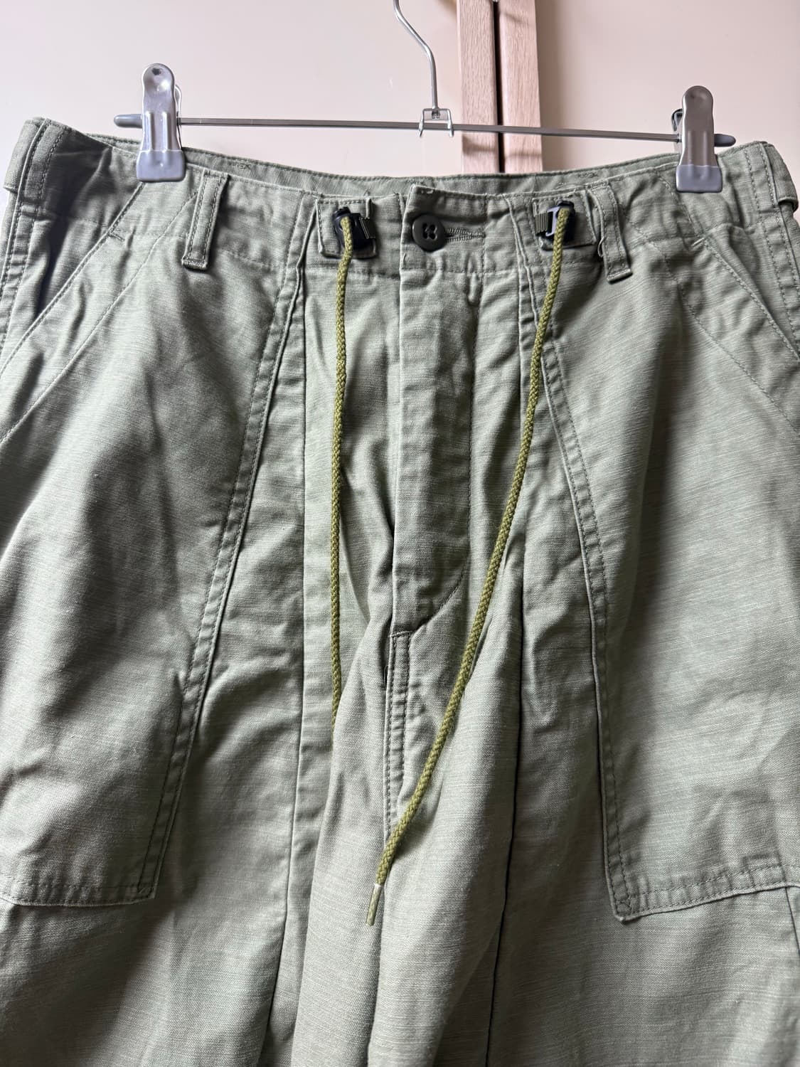(XS) Needles H.D. fatigue pants Olive 상품이미지4