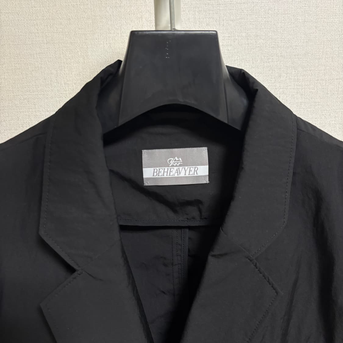 비헤비어 유틸리티 나일론 블레이저 자켓 / 블랙, L 상품이미지4