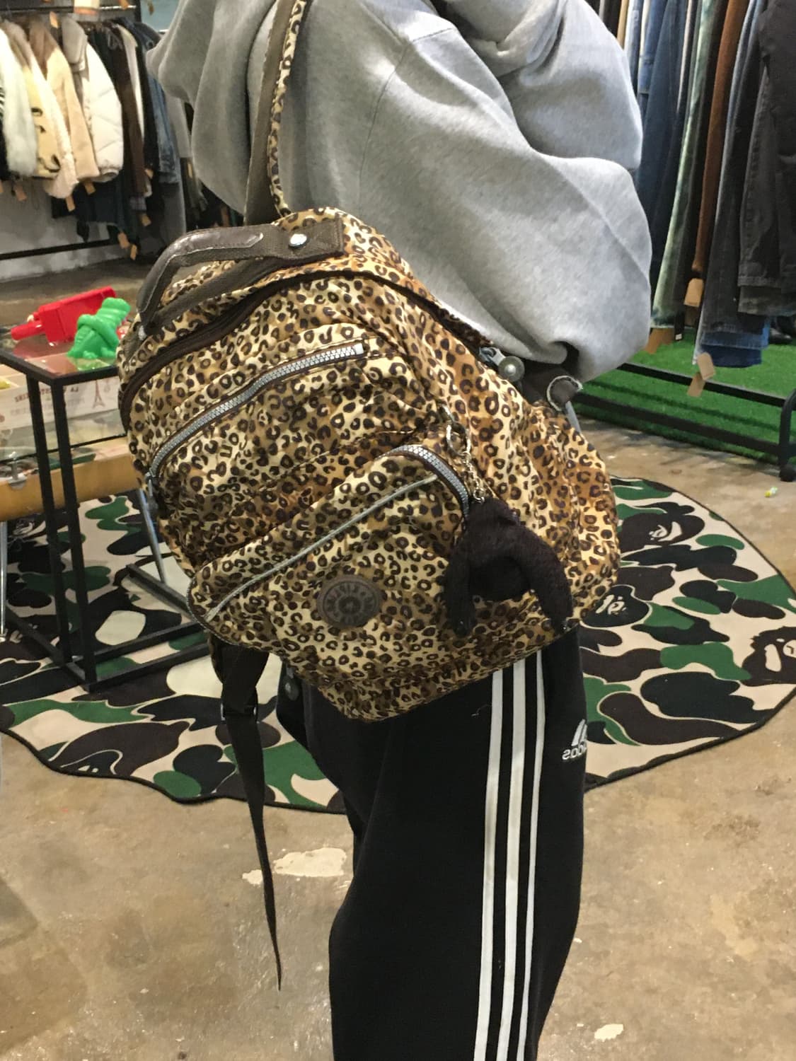키플링 레오파드 백팩 상품이미지5