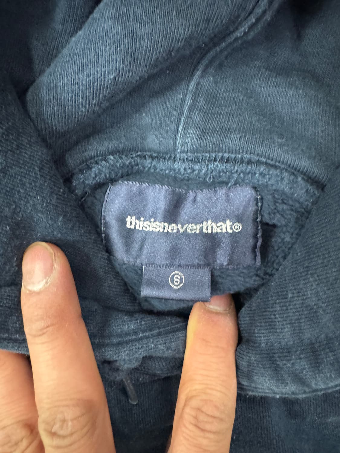 디스이즈네버댓 후드 S 상품이미지3