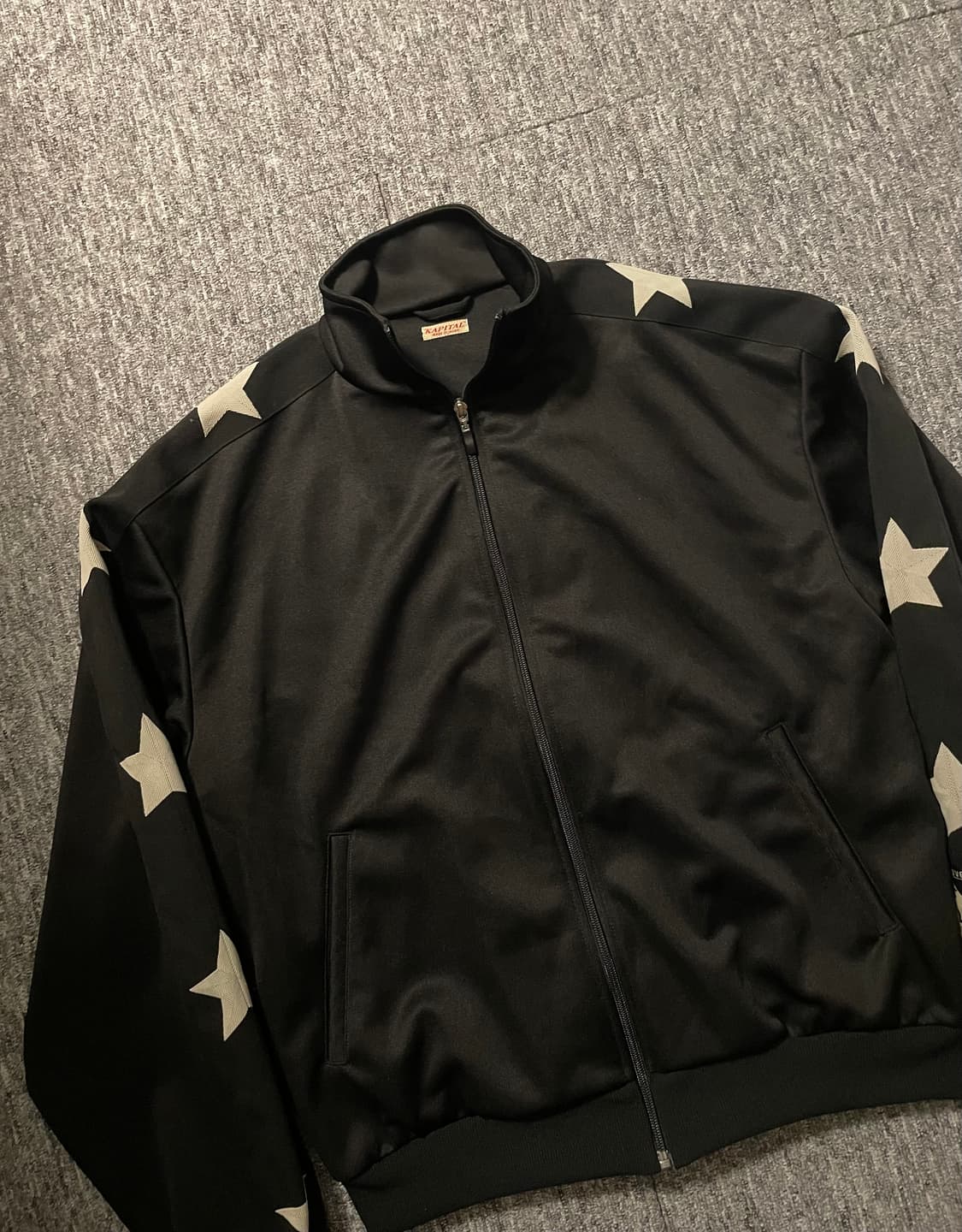 캐피탈 스무스 져지 스턴트맨 트랙 자켓 블랙 [4] 상품이미지1
