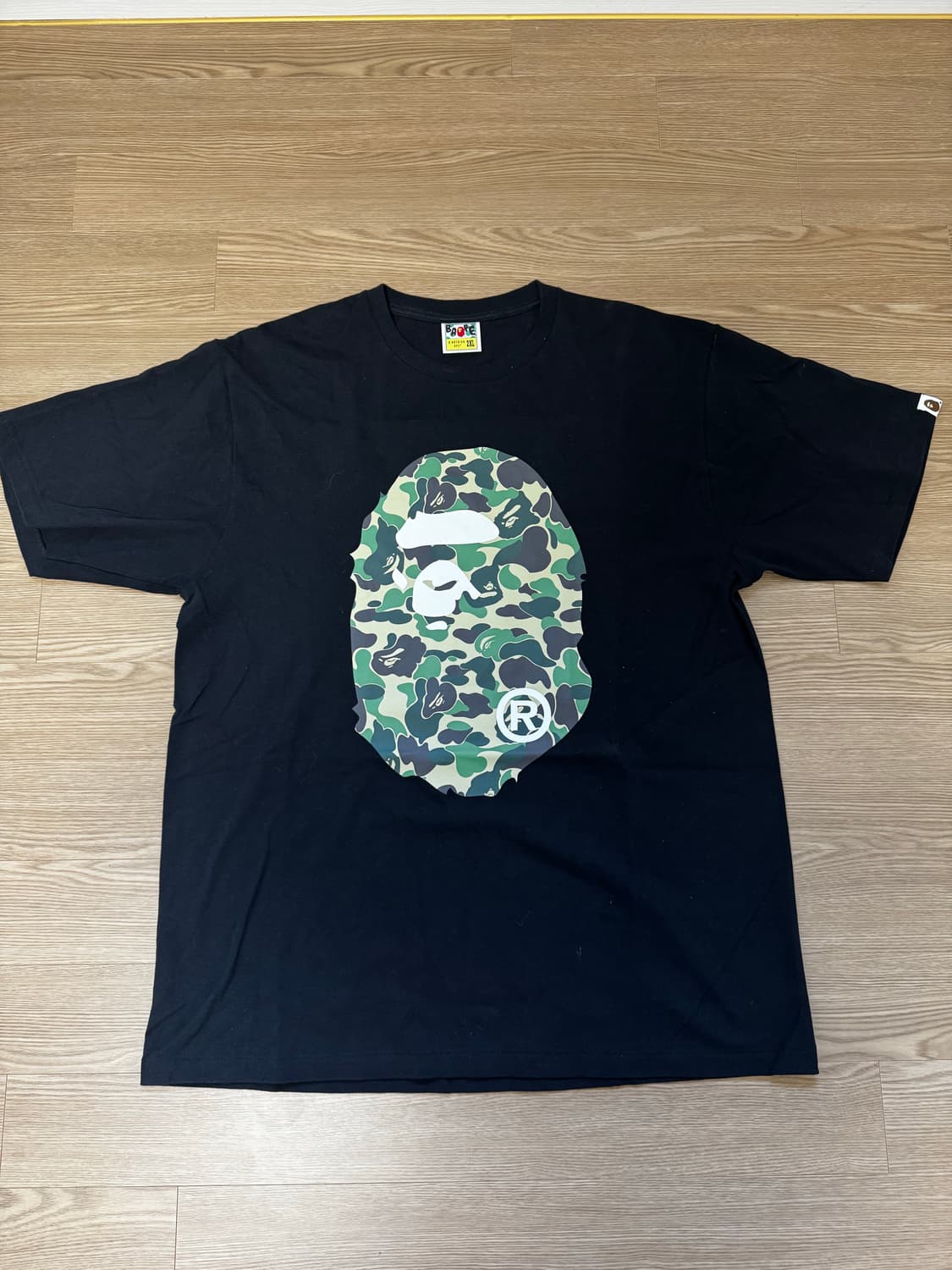 베이프 티셔츠 2XL 블랙 상품이미지1