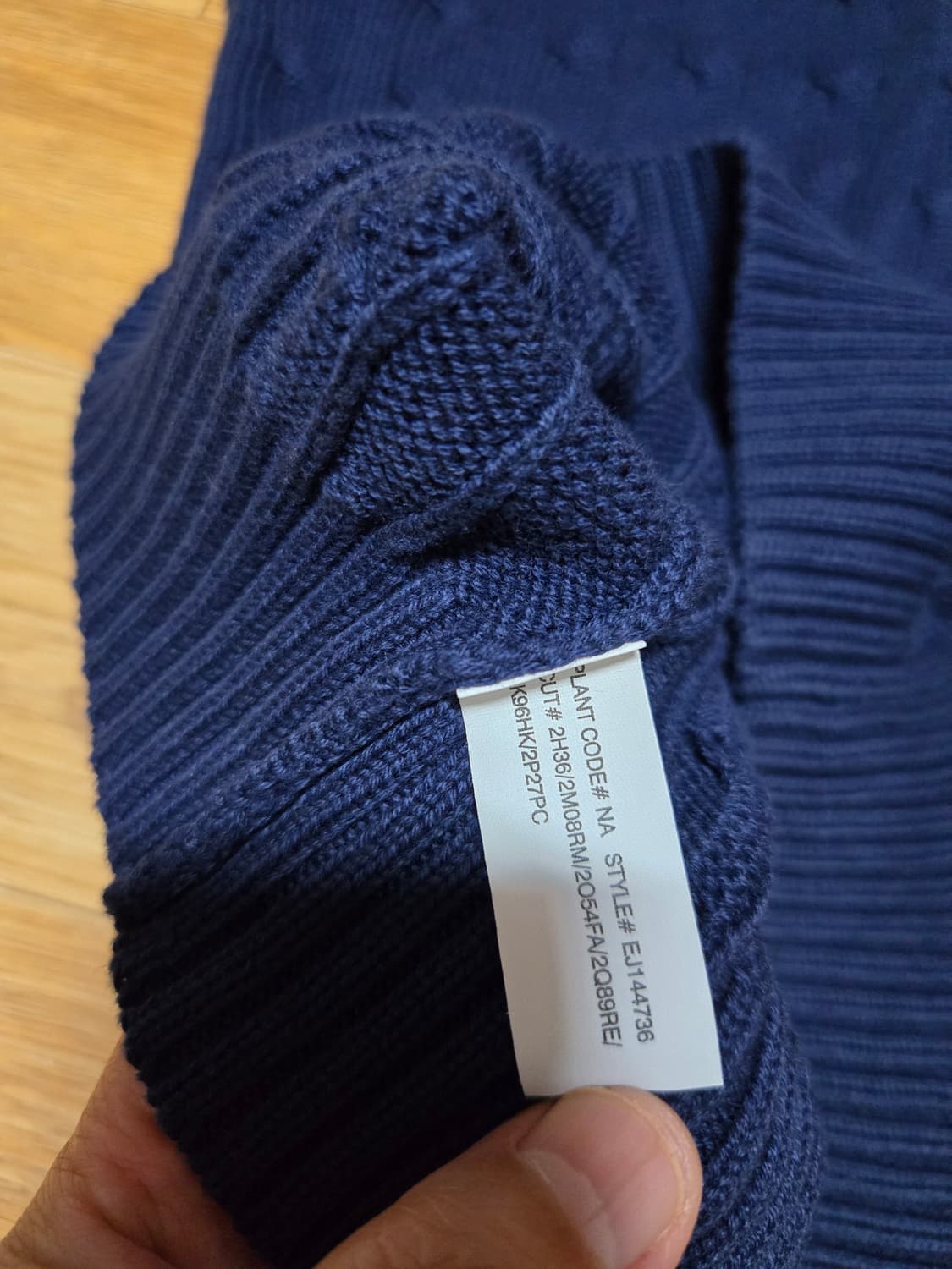 폴로랄프로렌 여성 코튼 케이블 니트 조끼(새상품) 상품이미지7