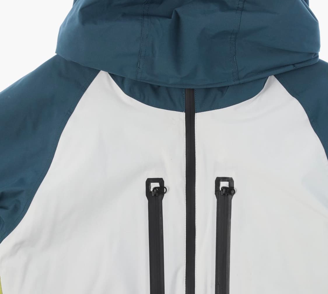 XL) jpn 폴리 형광 배색 윈드브레이커 자켓 상품이미지3