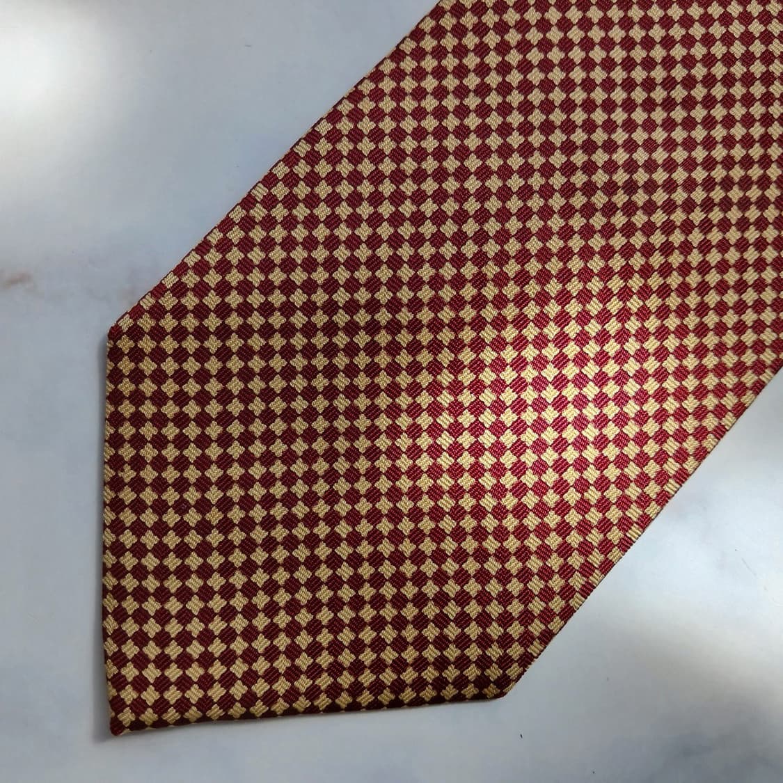 앤드류스타이 실크 브라운 패턴 넥타이 10cm A+등급 E920
 상품이미지6