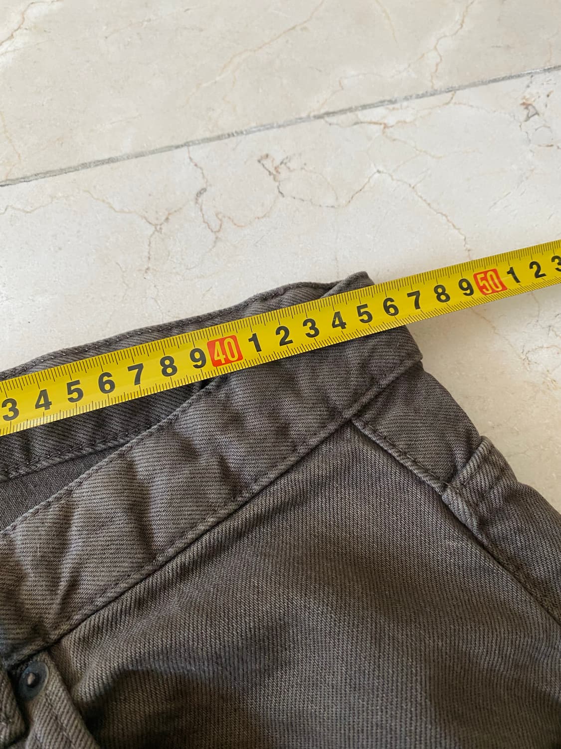 자라 zara 브라운 데님 청바지 배기 와이드 핏 리바이스 상품이미지4