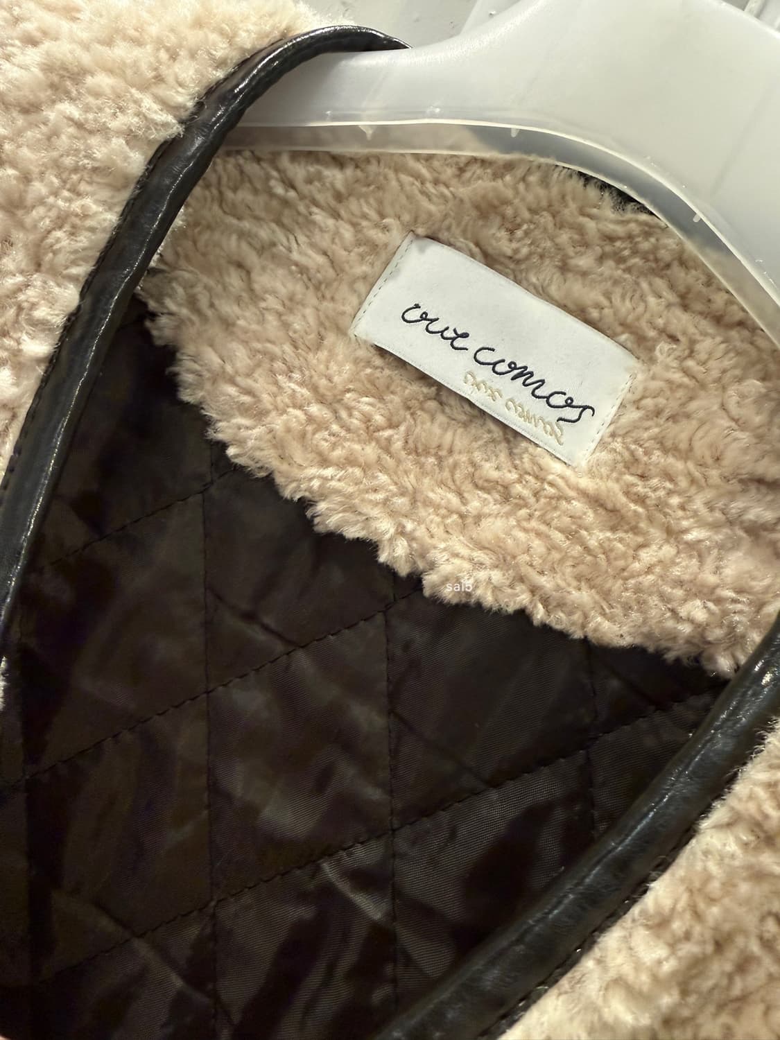 아워코모스 시어링 퍼자켓 상품이미지6