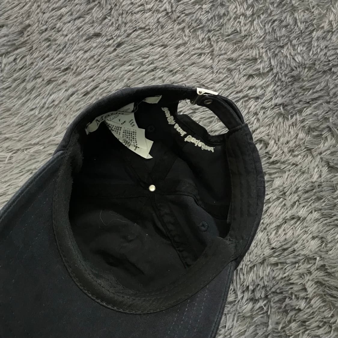 [[F, A급, 25년] 마뗑킴(MatinKim) 자수로고 볼캡 상품이미지4