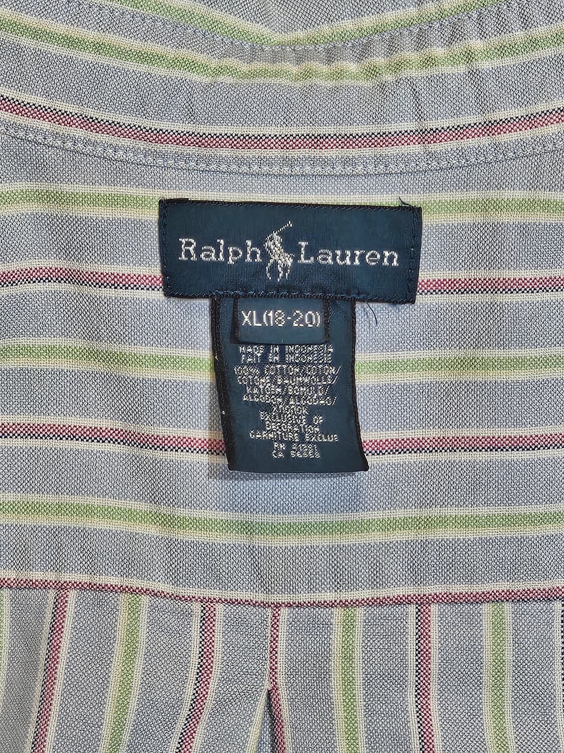 폴로 랄프로렌 스트라이프 셔츠 상품이미지4