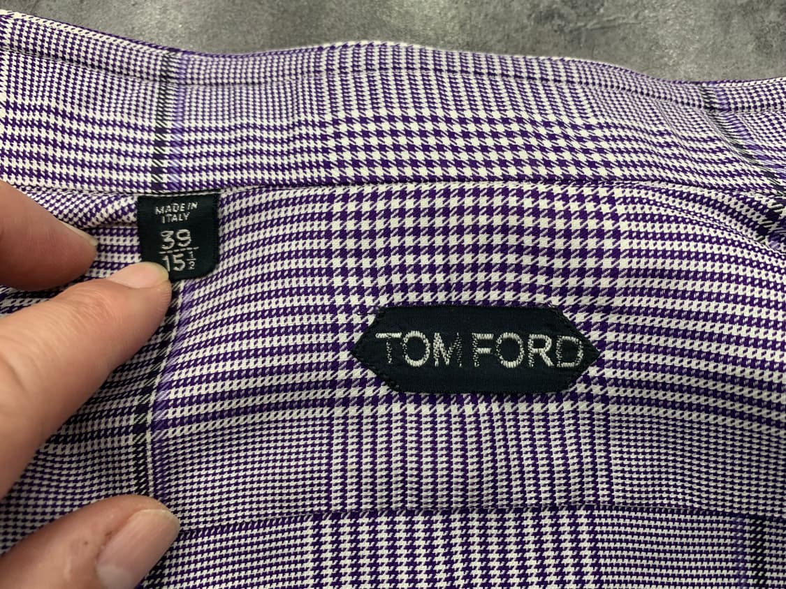 TOM FORD 톰 포드 셔츠(코튼)39-15 사이즈 상품이미지9