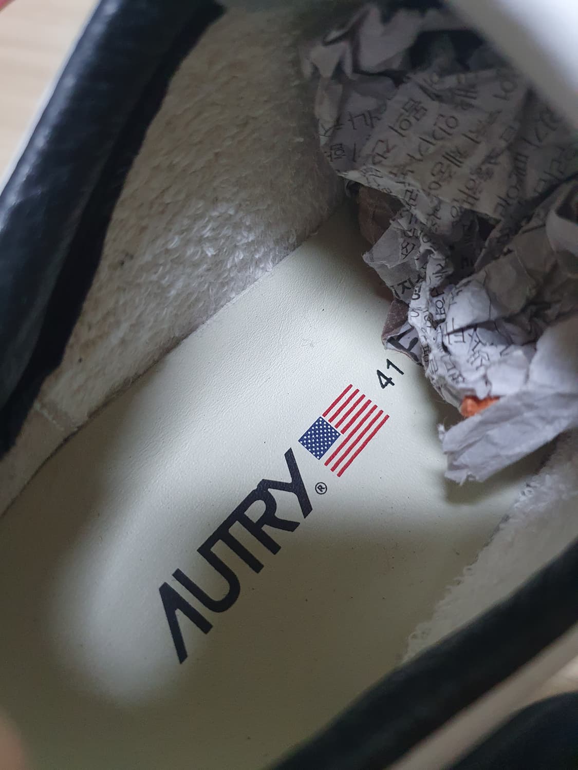 오트리 메달리스트 블랙/화이트 스니커즈 260~65 상품이미지9