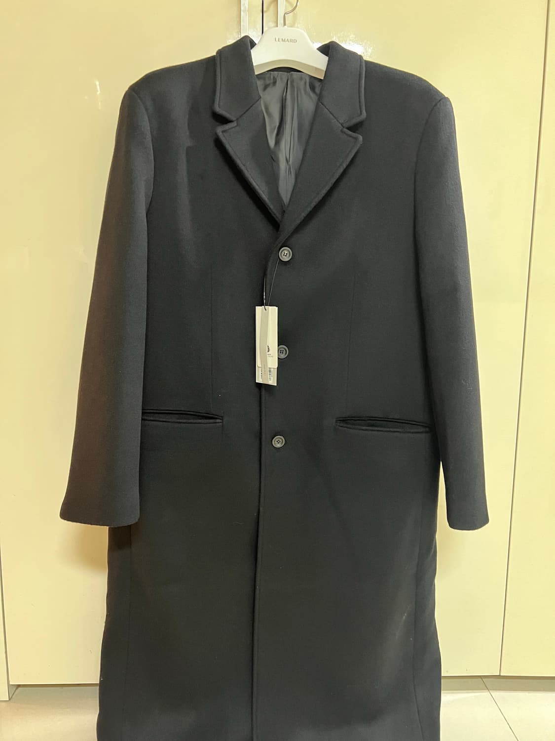 르마드 3버튼 울코트 3사이즈 새상품 개꿀매 상품이미지1