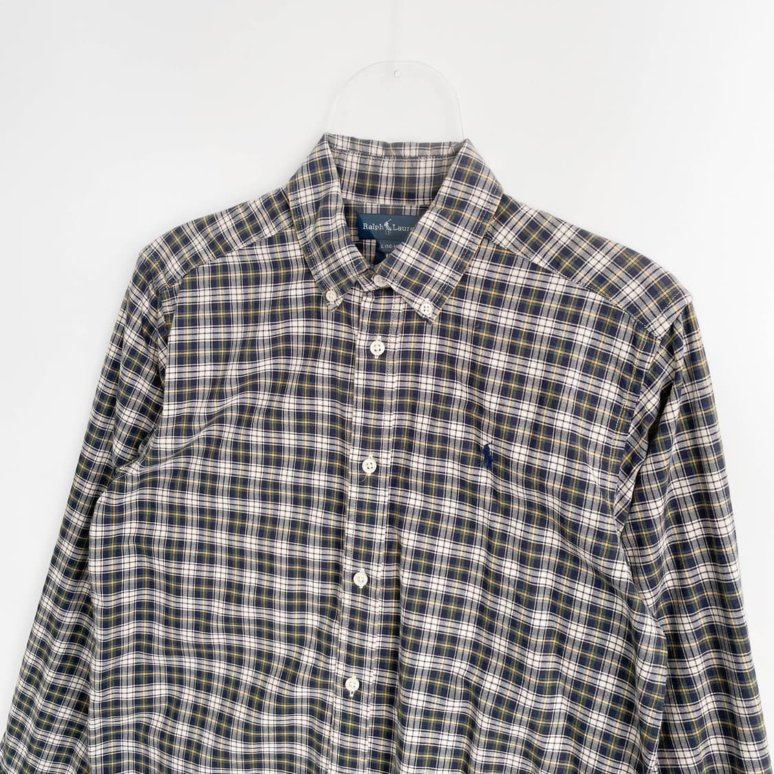 A2 폴로 랄프로렌 코튼 타탄체크 셔츠 S사이즈 상품이미지2