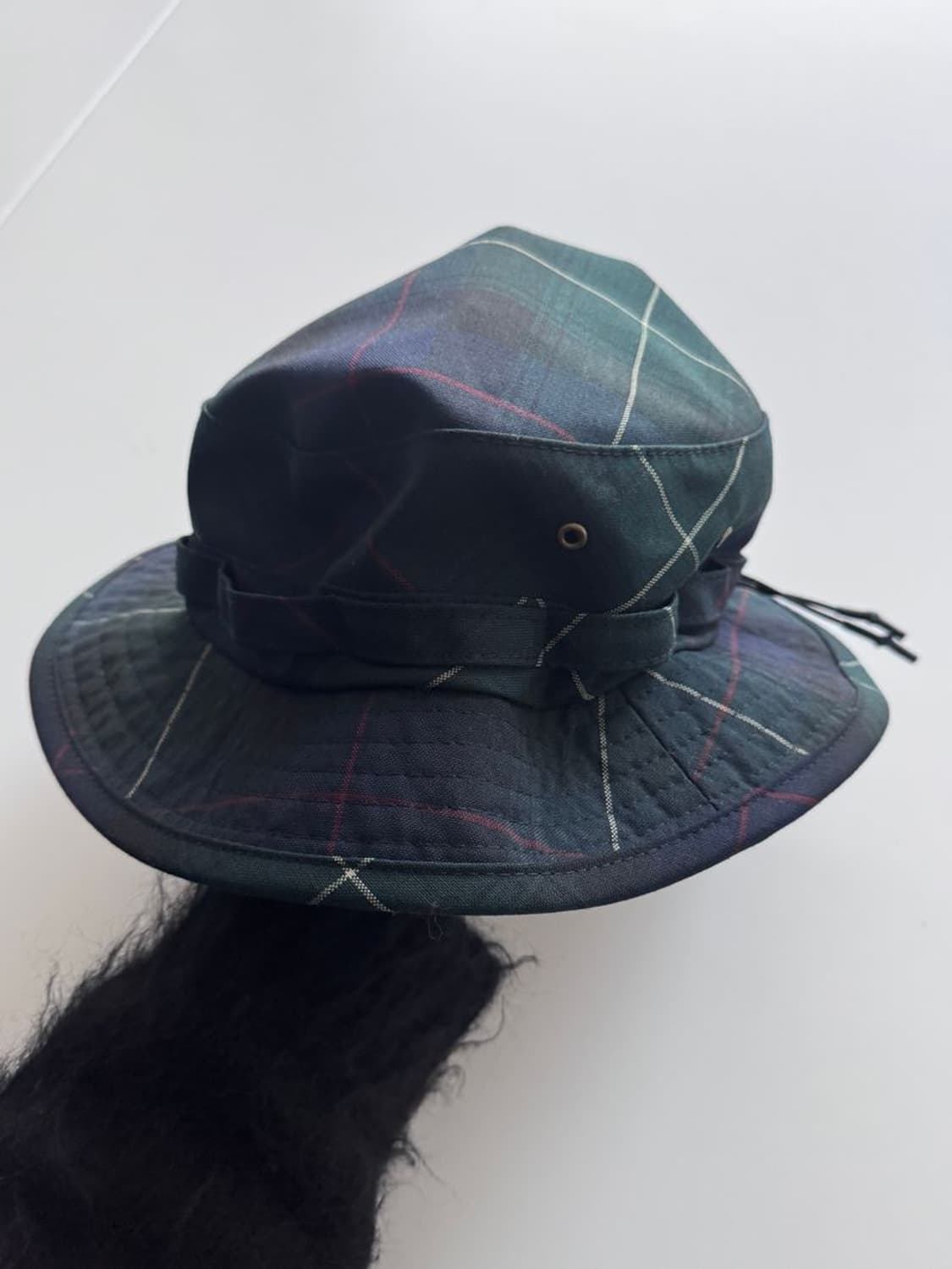 CHECK BACKET HAT 체크 바켓 모자 상품이미지3