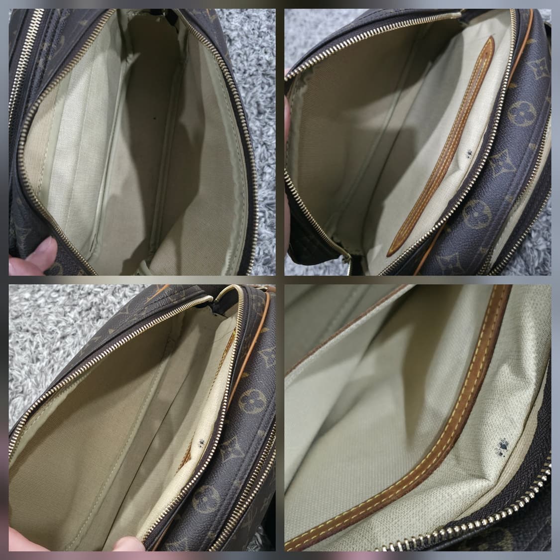 루이비통 모노그램 크로스백 숄더백 브라운 리포터 pm 상품이미지9