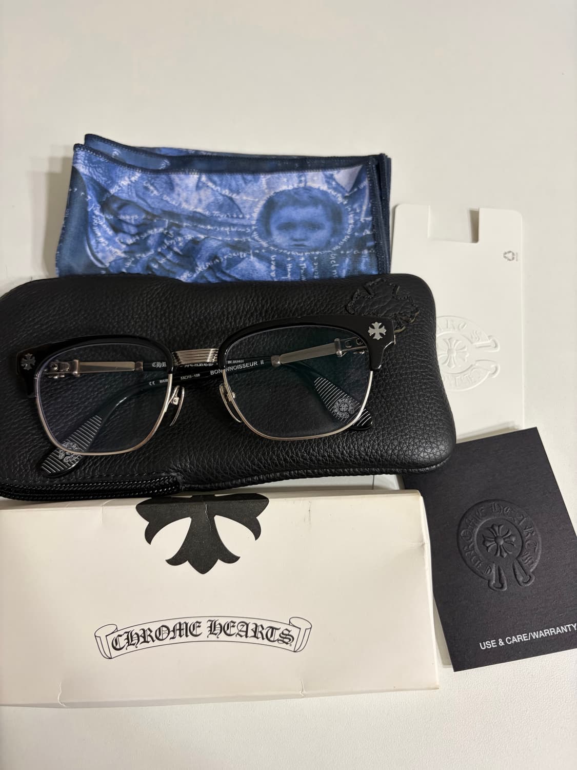 크롬하츠 보넨노이슈어2 블랙 / 실버 상품이미지1