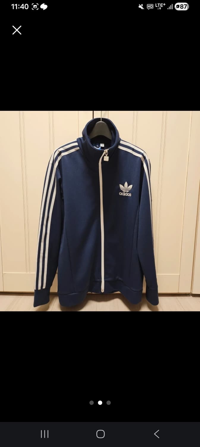 아디다스 네이비 져지 100 트랙탑 상품이미지1