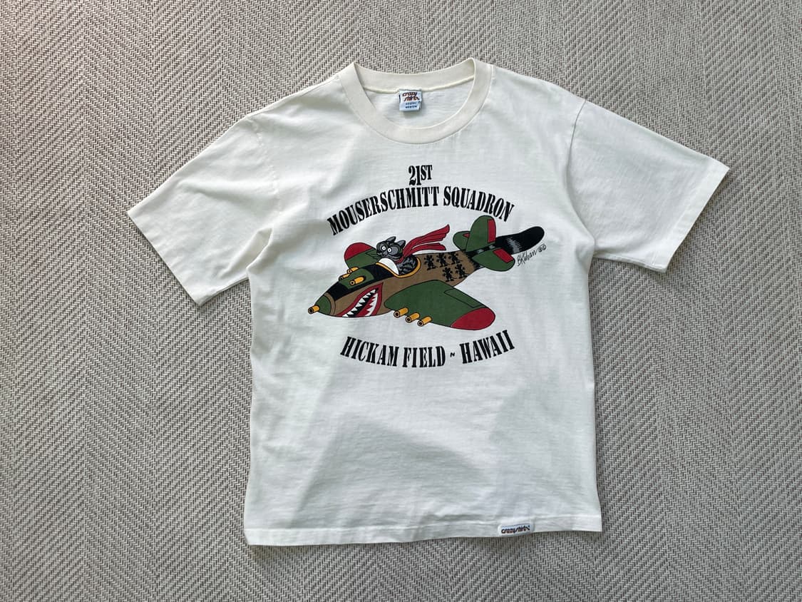 크레이지 셔츠 usa 마우저스슈미트 스쿼드론 반팔티셔츠 J04053 상품이미지1