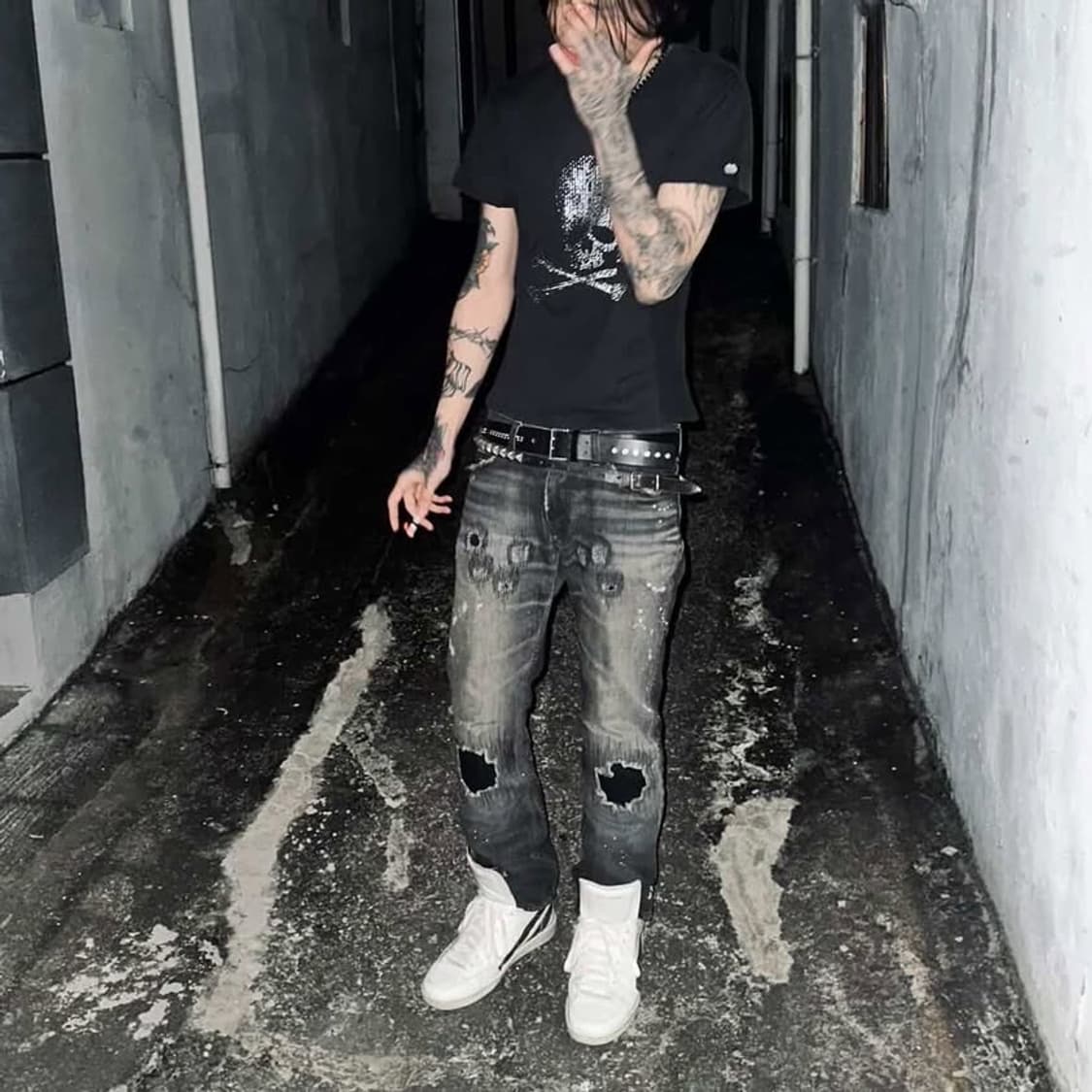 [Number (N)ine] Bullet Hole Denim 상품이미지5