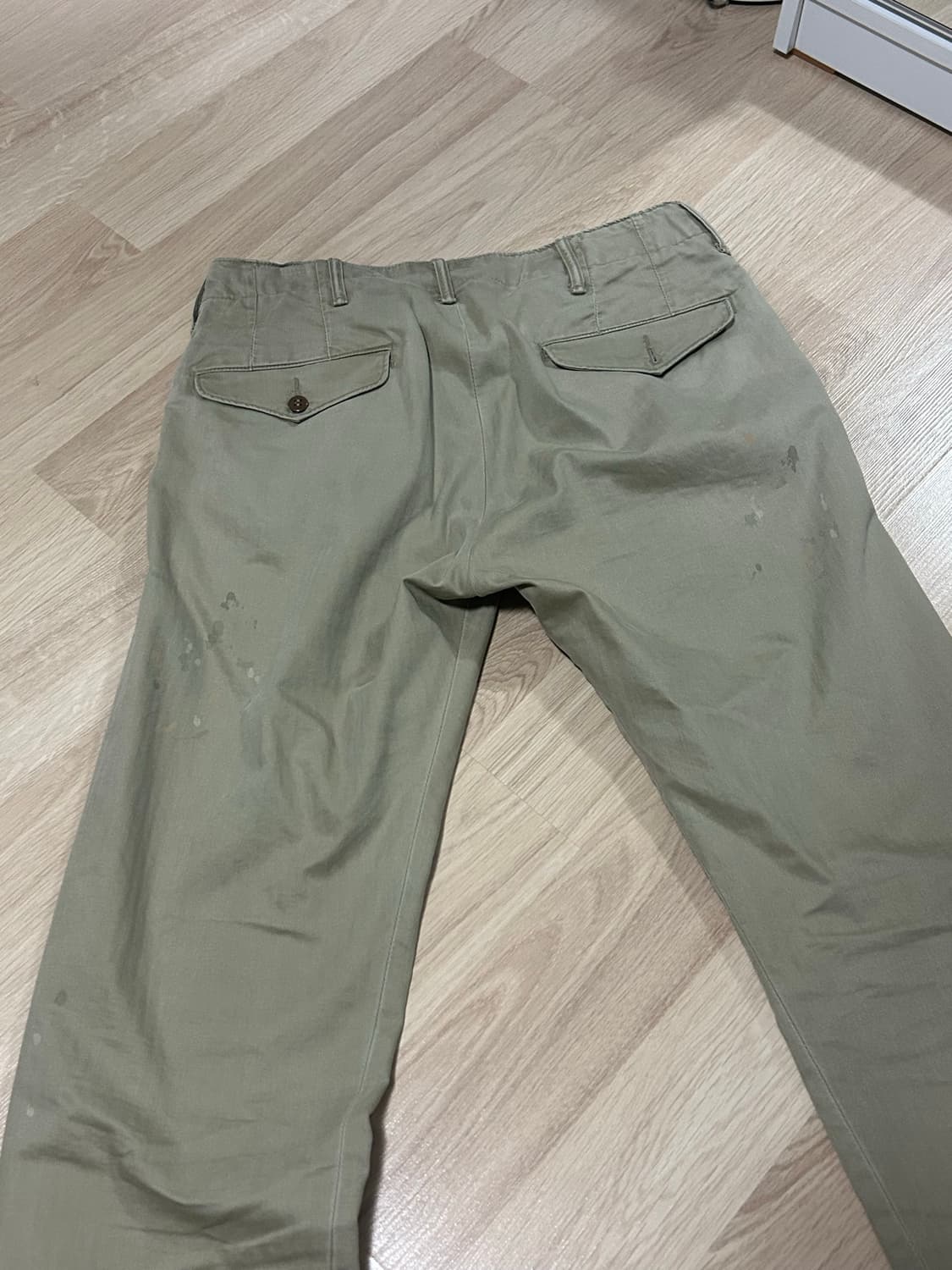 rrl 더블알엘 치노 페인팅 팬츠 30 상품이미지2