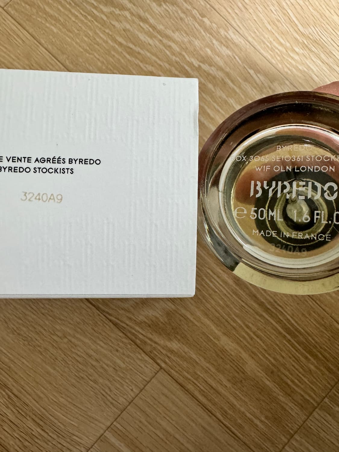 바이레도 블랙샤프란 50ml 잔여분 판매 상품이미지5