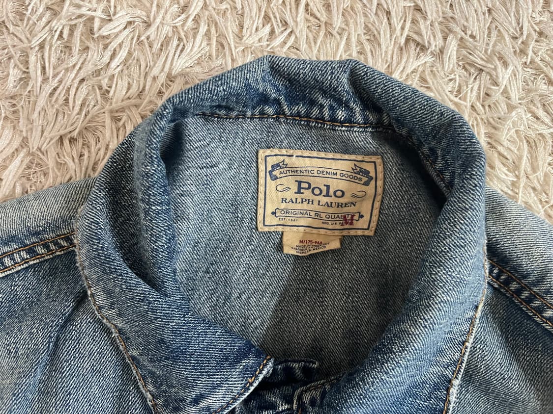 폴로 랄프로렌 데님 자켓 청자켓 성조기 상품이미지2