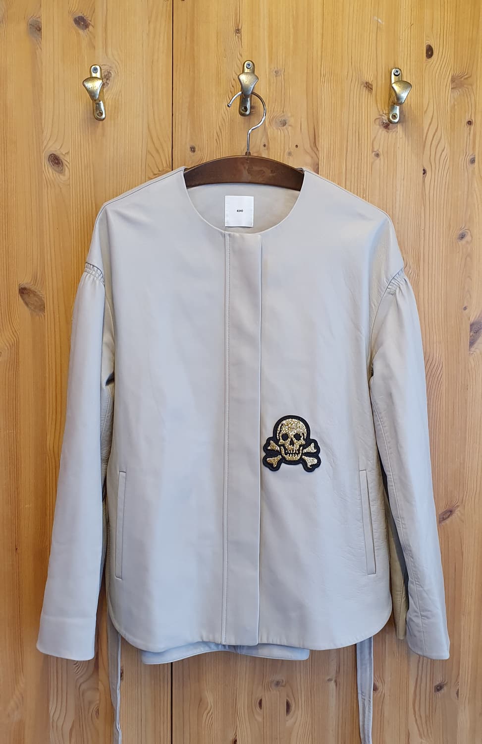 66.구호 양가죽 벨트립자켓  상품이미지1