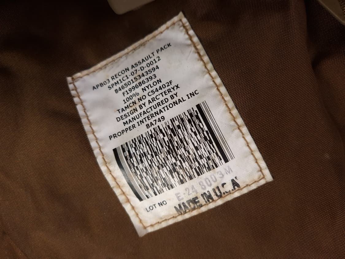 오리지날 미해병대 일베 리콘 45L 배낭 상품이미지3