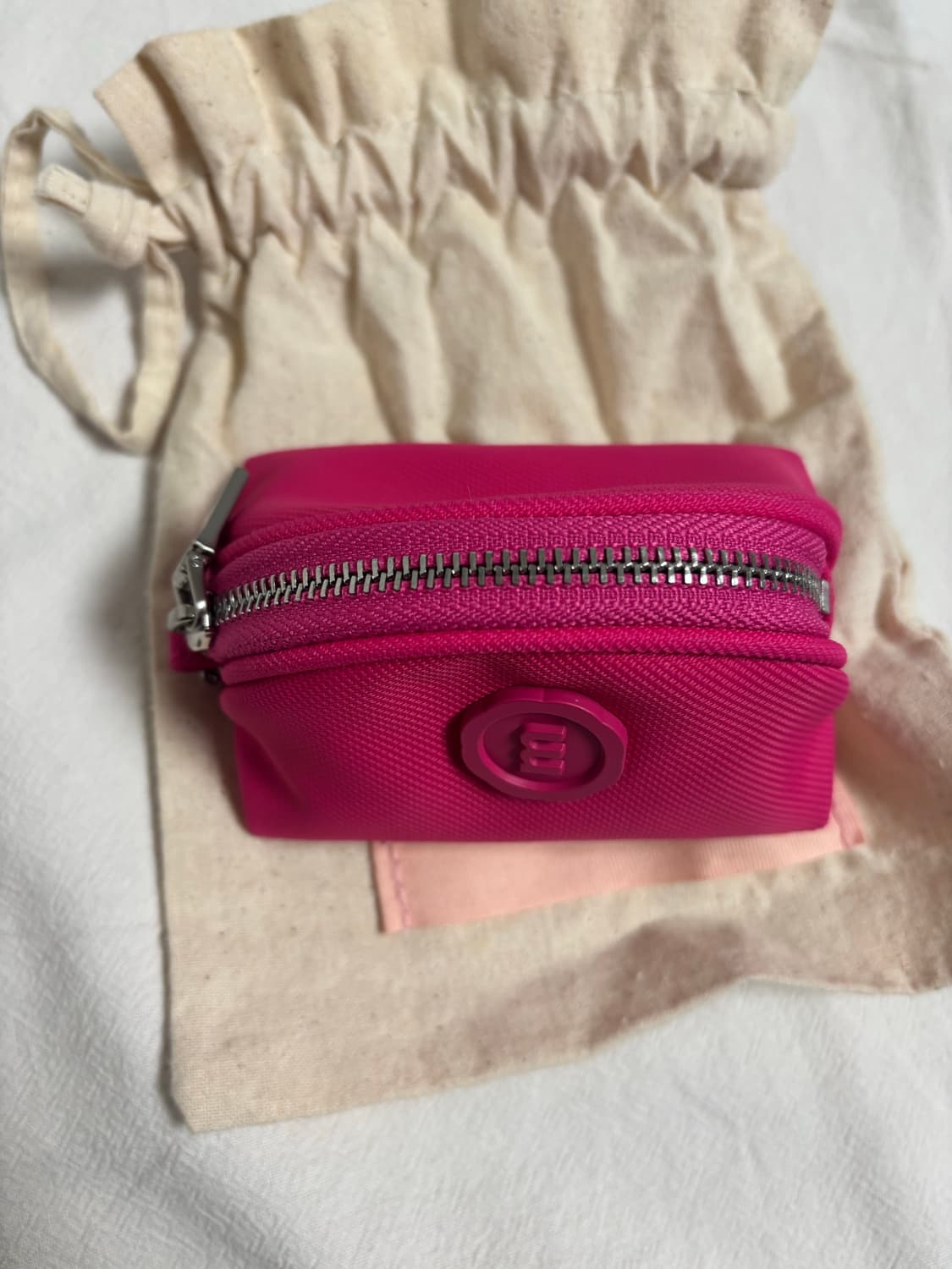 미닛뮤트 클로파우치 키링 토니핑크 (새상품) 상품이미지1