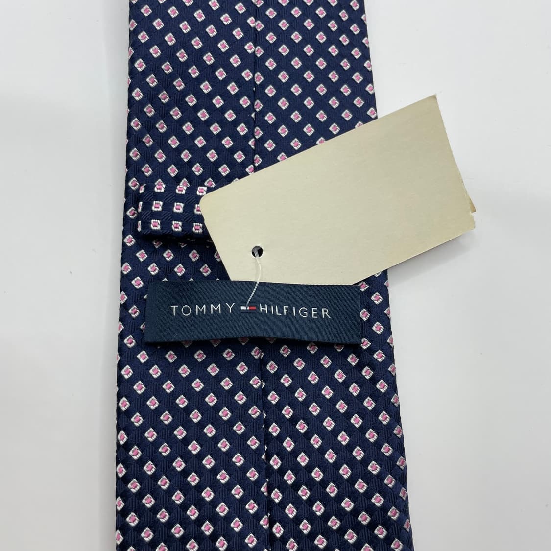 692) (Tommy Hilfiger) 타미힐피거 패턴 넥타이 미사용 상품이미지5