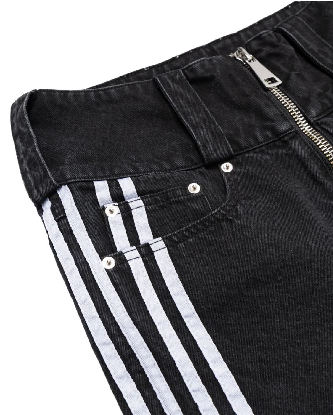 Yori Sports Wide Waistband 5stripedenim 상품이미지5