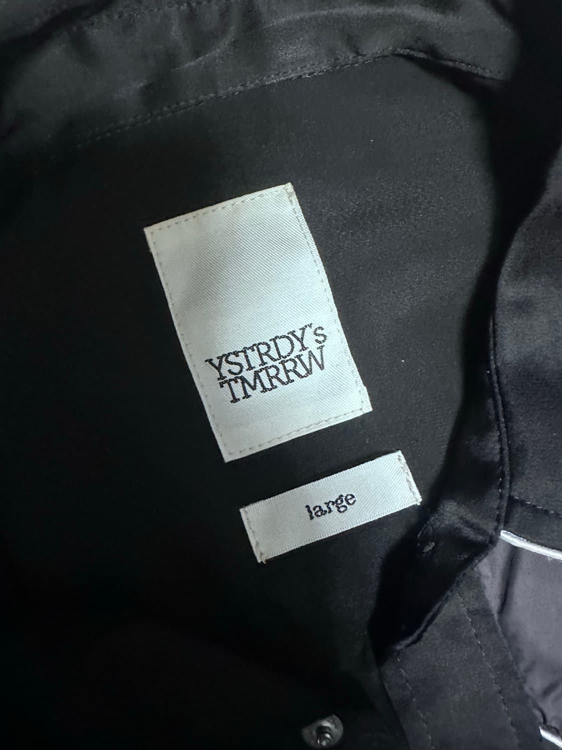 예스터데이즈 투모로우 웨스턴 실크 셔츠 상품이미지2