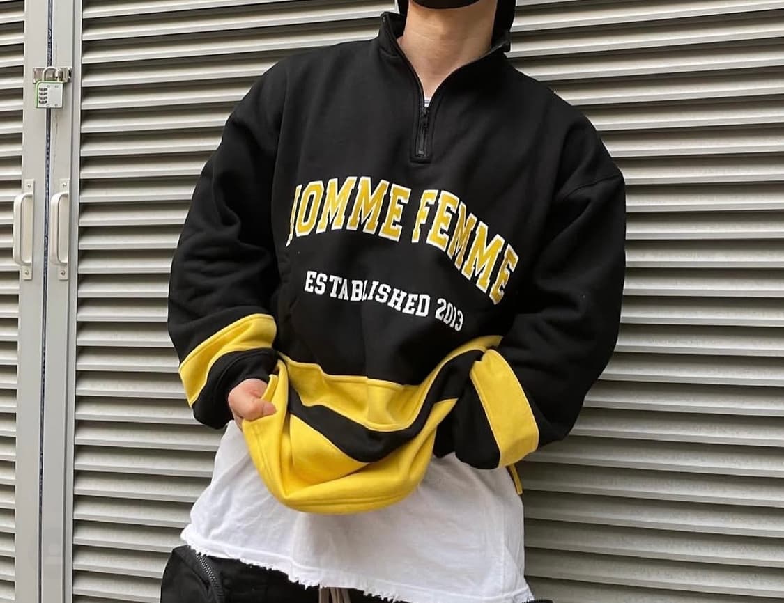 Homme femme 하프집업자켓 (기모xl 105 ) 상품이미지4