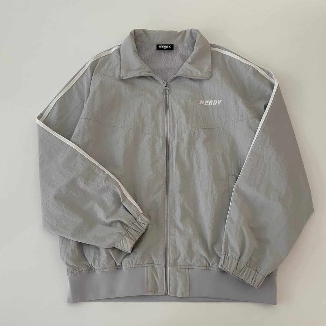 M ) 널디바람막이 운동복 라이트그레이 a0421 상품이미지3