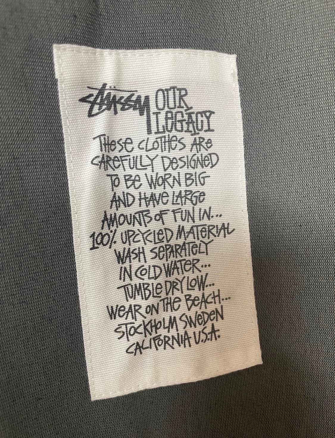 스투시 아워레가시 파라레스큐 자켓 상품이미지6