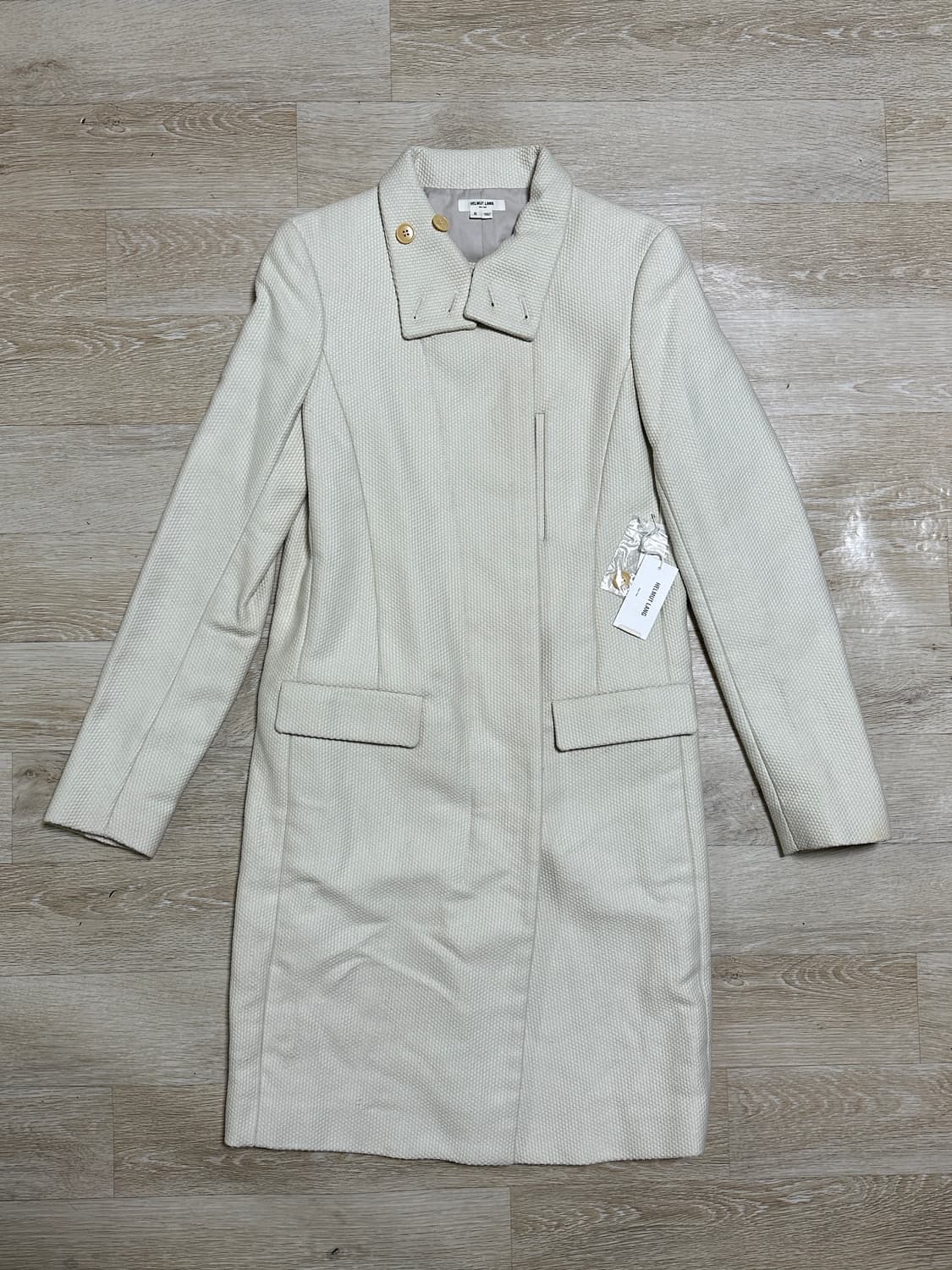 Helmut Lang 00s archive honeycomb Coat 상품이미지7