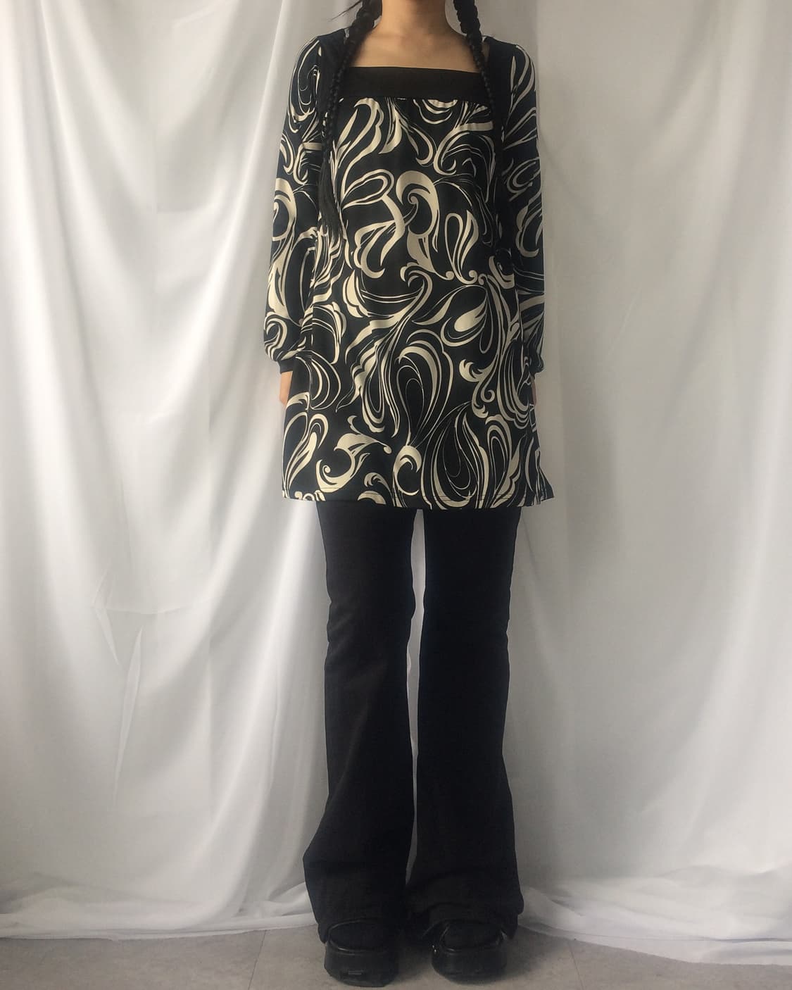Pattern point onepiece 상품이미지5