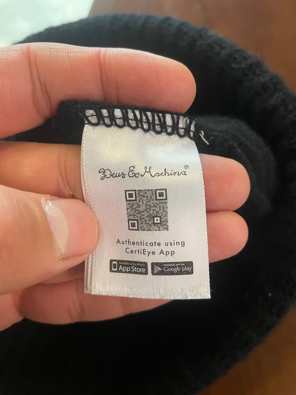 Deus 데우스 비니 블랙 상품이미지6