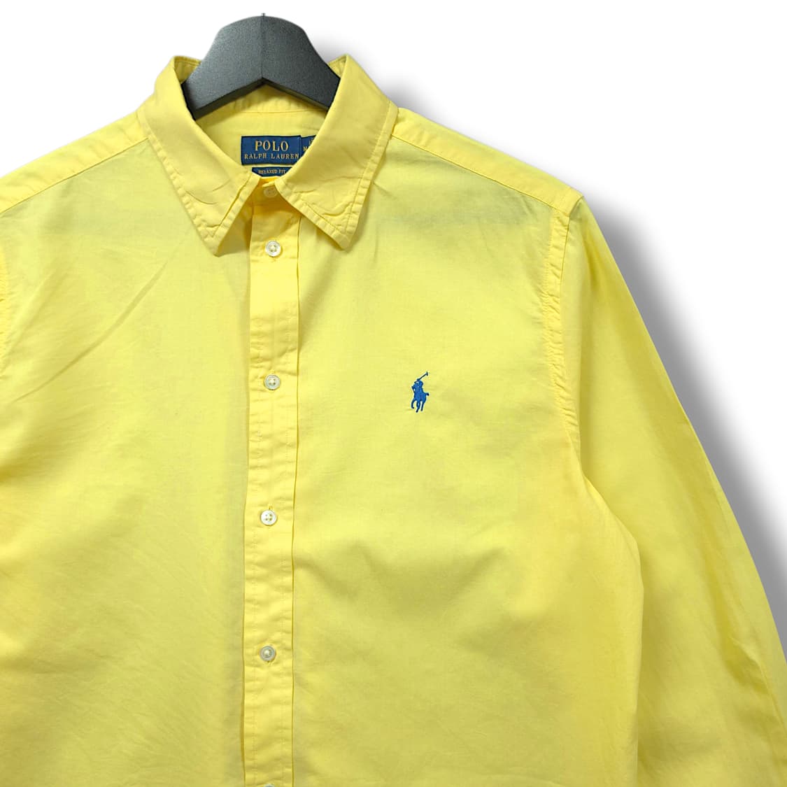 [M] 폴로 옐로우 릴렉스핏 코튼 긴팔셔츠 상품이미지3
