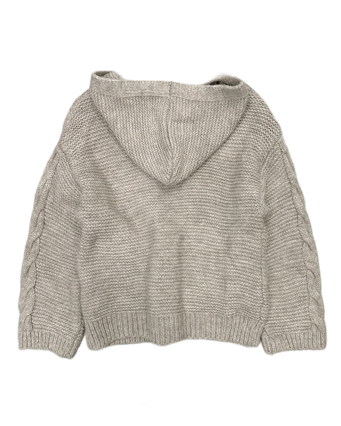 oatmeal knit hood cardigan 상품이미지4