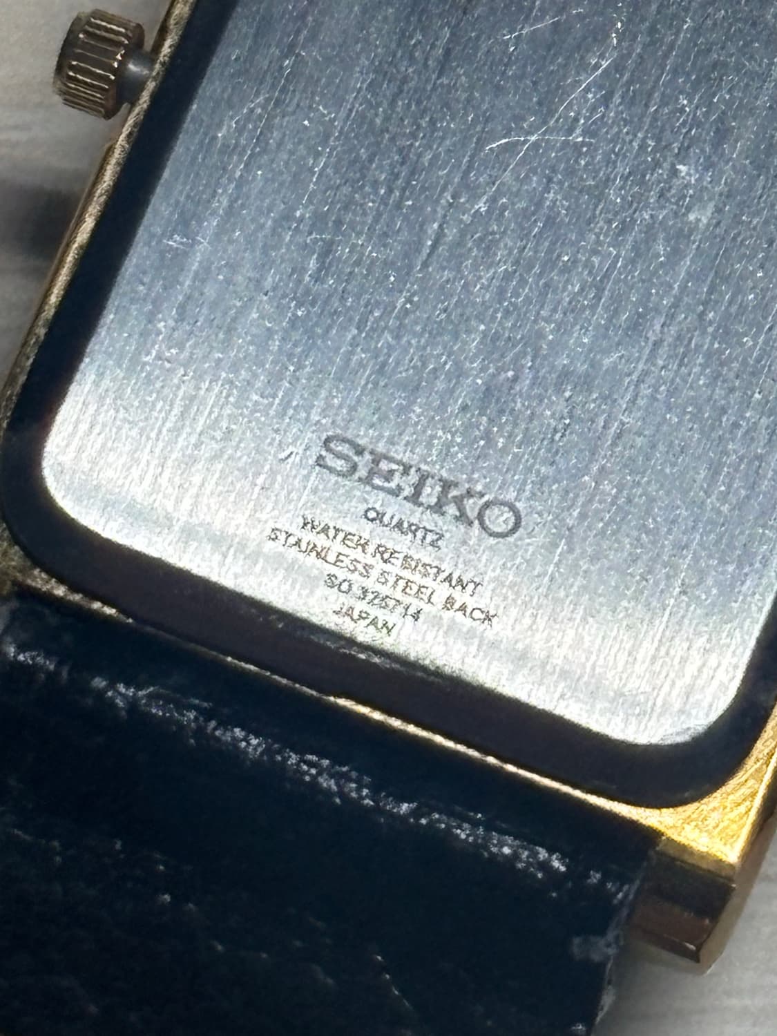 세이코 빈티지 탱크 사각 시계 so325714 상품이미지3