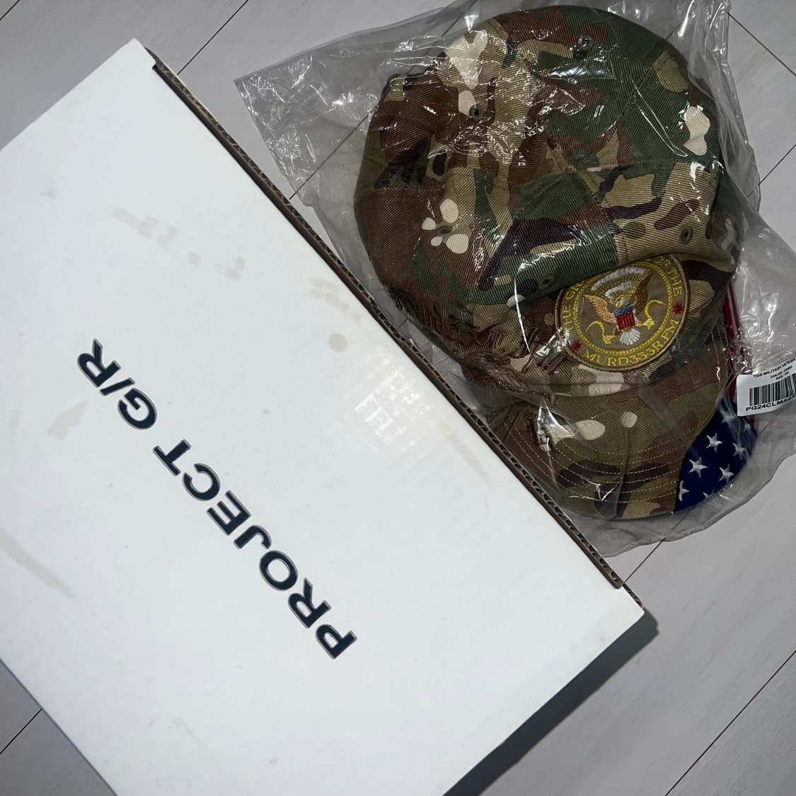 프로젝트 gr MFM333 콜라보 카모 캡 상품이미지2